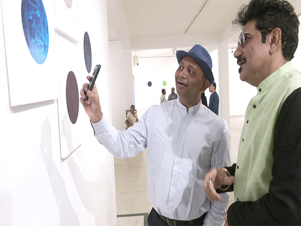 Abhay K unveils “Shunyata” – A Meditation on Emptiness and Form (Photo/ANI)