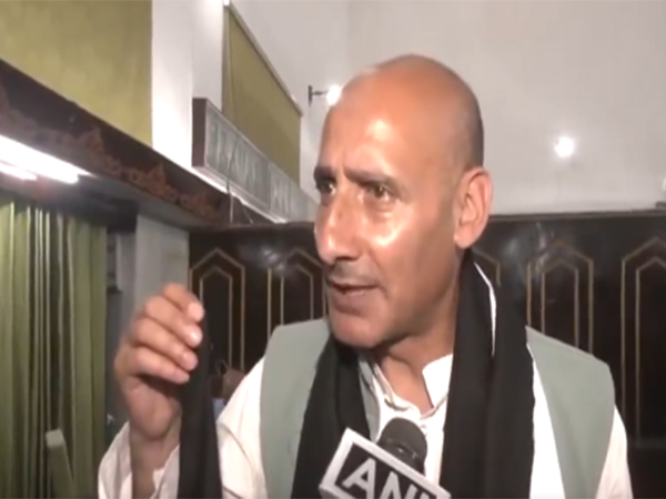 Congress MLA Irfan Hafeez Lone (Photo/ANI)