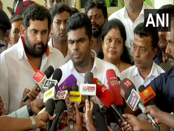 Tamil Nadu BJP President K Annamalai (Photo/ANI)