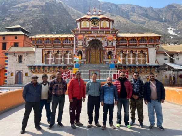 BKTC advance team reaches Badrinath (Photo/ANI) 