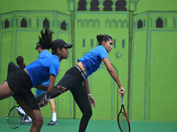 Maaya Rajeshwaran and Srivalli (Photo: Billie Jean King Cup)