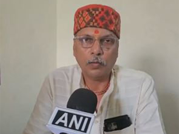 Damoh Child Welfare Committee President Deepak Tiwari. (Photo/ANI)