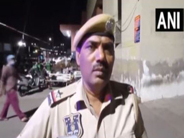 SMS Police Station Sub-Inspector Kanhaiyalal speaking on hit and run case in Jaipur (Photo/ANI)