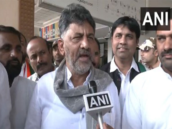 Congress leader and Karnataka Deputy Chief Minister DK Shivakumar (Photo/ANI)