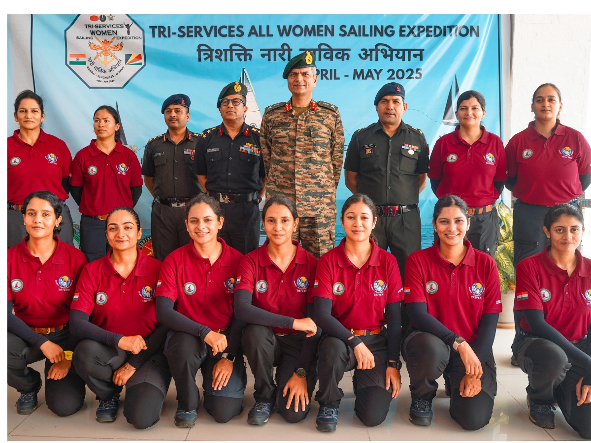 Tri-Services All Women Around The World Sailing Expedition