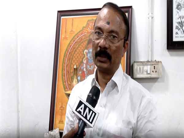 PS Prashanth, President, Travancore Devaswom Board (File photo/ANI)