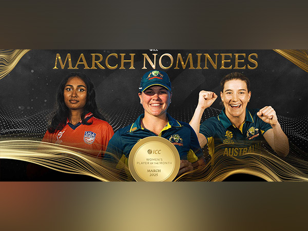 ICC Player of the Month nominees for March 2025 (Photo: ICC website)