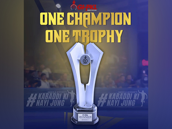 Global Indian-Pravasi Kabaddi League trophy (Image: GI-PKL)