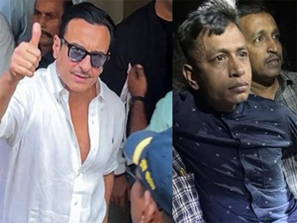 Saif Ali Khan (Photo/ANI) Shariful Islam Shehzad (Photo/Mumbai Police)