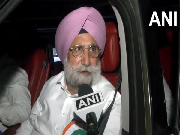  Congress MP Sukhjinder Singh Randhawa (Photo/ANI)