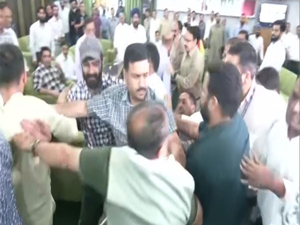 Visuals of Jammu and Kashmir Assembly (Photo/ANI)