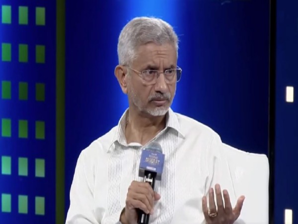 EAM S Jaishankar speaking at the Rising Bharat Summit (Photo/ X@DrSJaishankar)