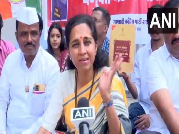  NCP-SCP MP Supriya Sule (Photo/ANI)