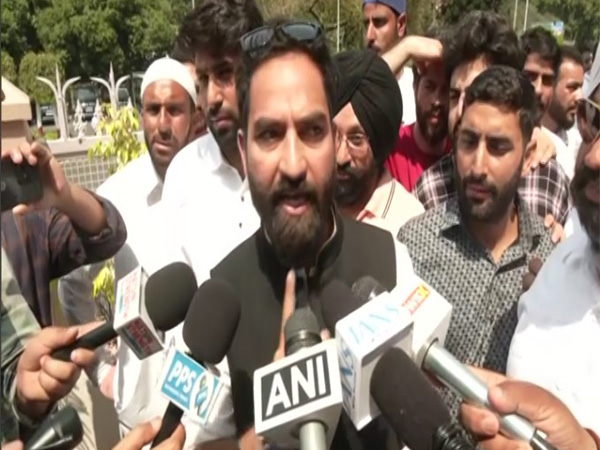 Aam Aadmi Party’s Jammu and Kashmir MLA, Mehraj Malik (Photo/ANI)