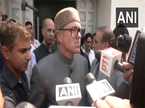 Jammu and Kashmir Chief Minister Omar Abdullah (Photo/ANI)