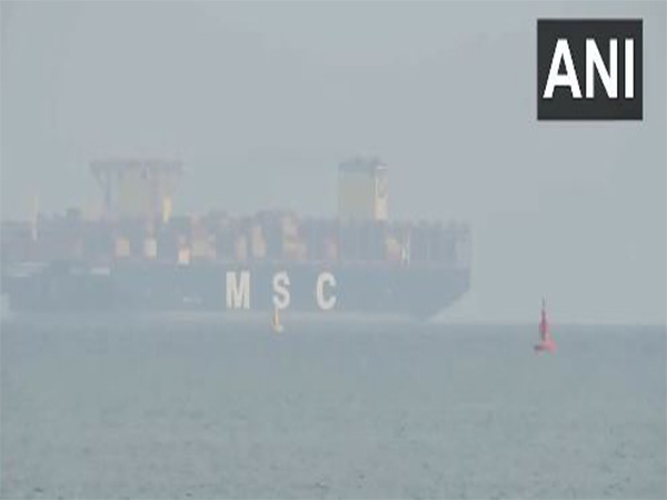 Container ship MSC Türkiye (Photo/CBC Adani)