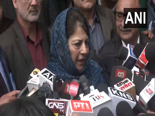 Peoples Democratic Party Chief Mehbooba Mufti (Photo/ANI)