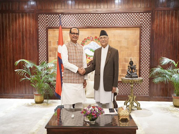 Union Minister of Agriculture, Farmers Welfare and Rural Development Shivraj Singh Chouhan, Nepal PM KP Sharma Oli (Image Credit: X/@ChouhanShivraj)