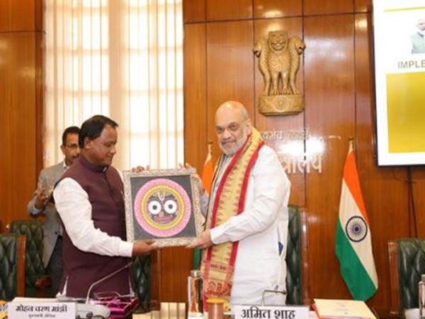 Home Minister Amit Shah with Odisha Chief Minister Mohan Charan Majhi. (Photo/PIB)