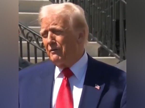 US President Donald Trump. (Photo/US Network Pool via Reuters)