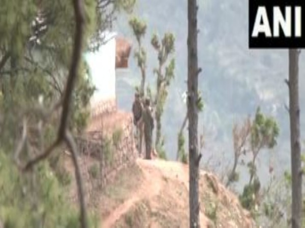 Visuals of the ongoing search and condon operations in Udhampur (Photo/ANI) 