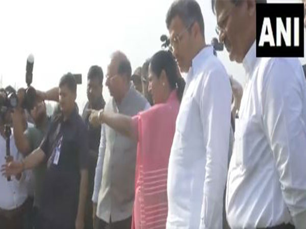 Delhi LG VK Saxena, CM Rekha Gupta and Minister Parvesh Verma (Photo/ANI)