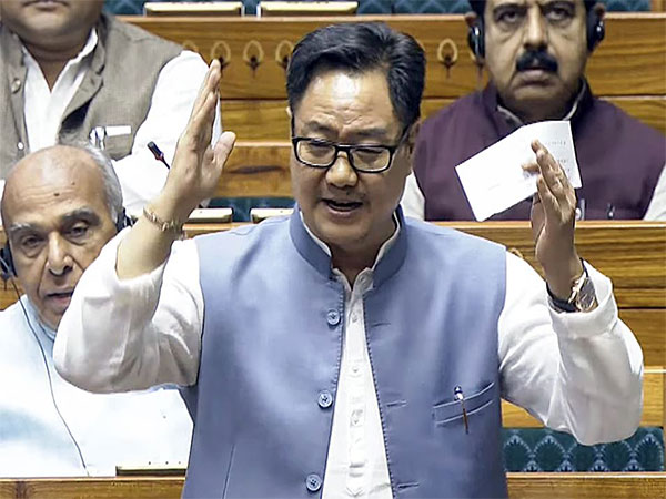 Union Minister Kiren Rijiju (Photo/ANI)