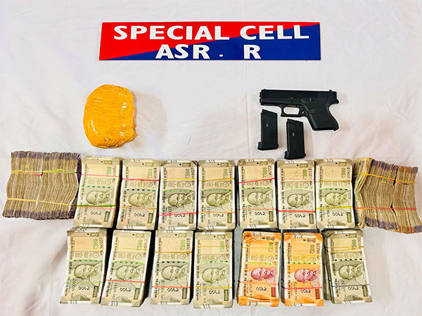 Recovered items (Photo/X@DGPPunjabPolice)