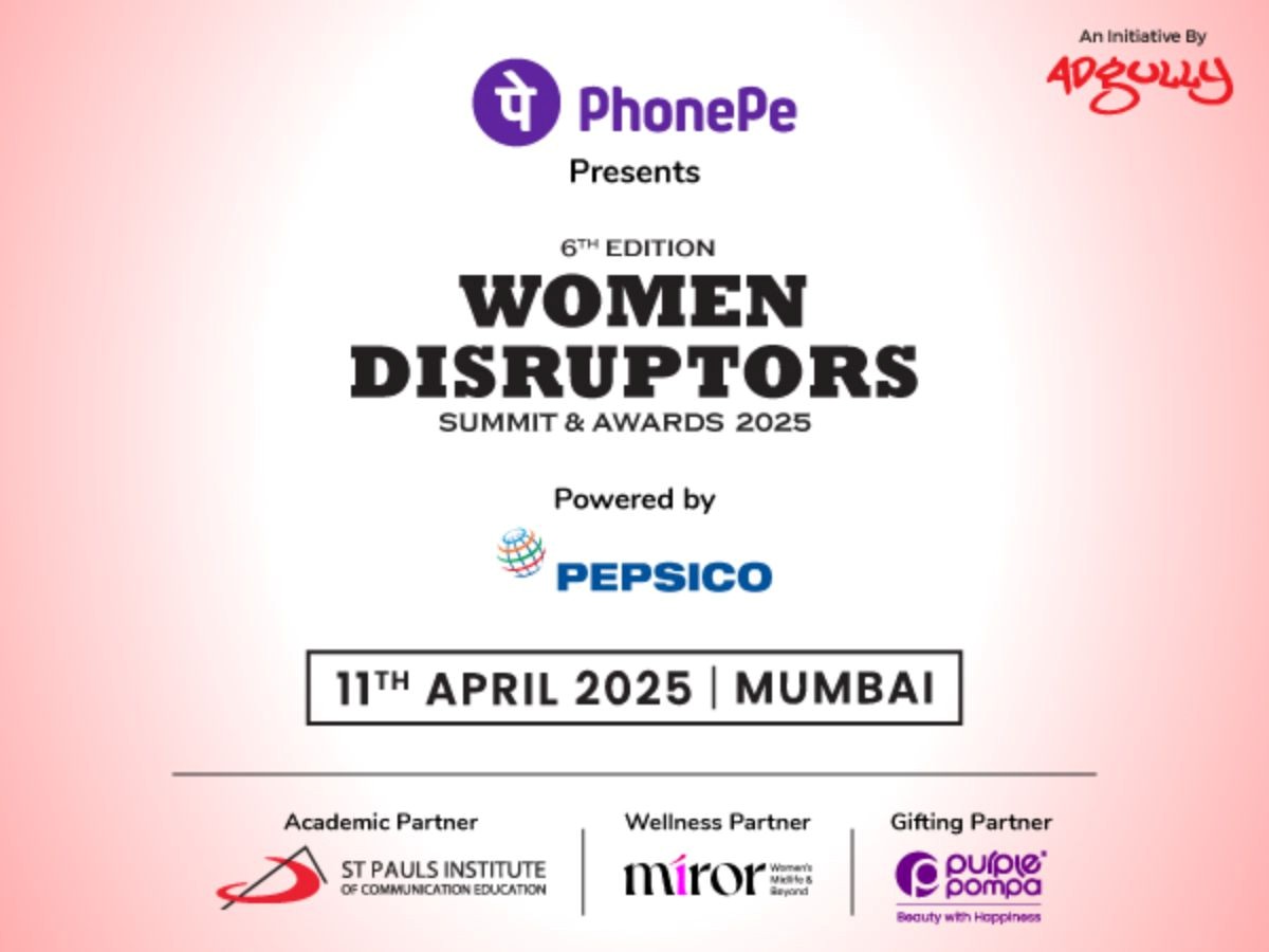 Adgully's Women Disruptors 2025: Celebrating Fearless Women Leaders in Mumbai! Adgully's Women Disruptors 2025: Celebrating Fearless Women Leaders in Mumbai!