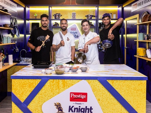 (From left to right) Vaibhav Arora, Ramandeep Singh, Chef Kunal Kapur and Angkrish Raghuvanshi (Image: KKR media)