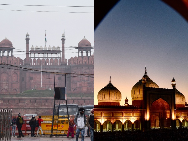 Red Fort and Jama Masjid (Photo/ANI)
