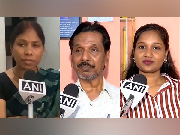 Survivors of 26/11 Mumbai terror attacks Sunita, Natwarlal Rotawan, Devika Natwarlal Rotawan (Photo/ANI) Survivors of 26/11 Mumbai terror attacks Sunita, Natwarlal Rotawan, Devika Natwarlal Rotawan (Photo/ANI)