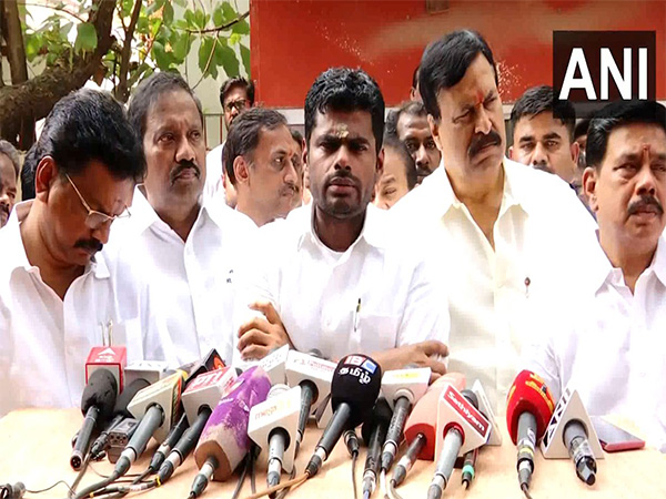 Tamil Nadu BJP Chief Annamalai. (Photo/ANI)