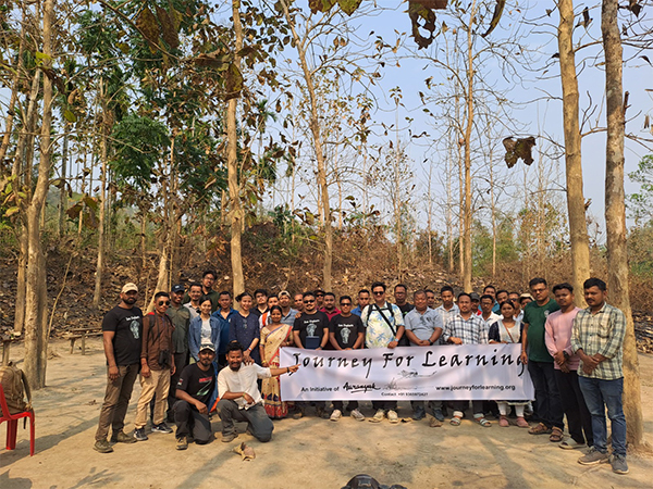Exposure visit conducted for local community members from villages affected by human-elephant conflict. (Photo/ANI)