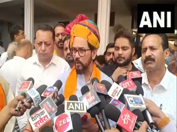 Bharatiya Janata Party MP Anurag Thakur (Photo/ANI)