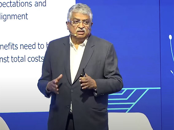 Nandan Nilekani, Co-Founder and Chairman of IT services major Infosys (Image/ANI)