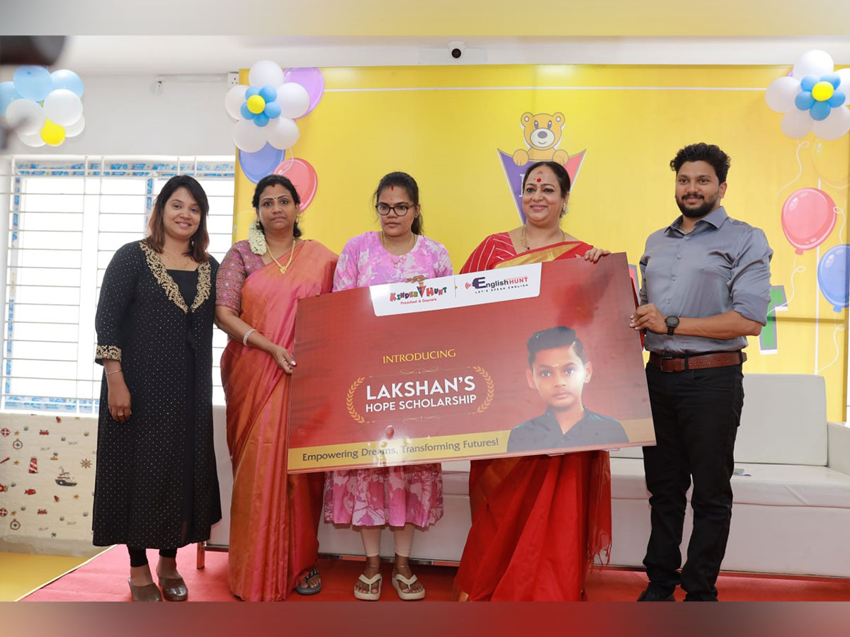 Kinder Hunt Pre-School Opens Its First Branch in Coimbatore Under English Hunt Initiative