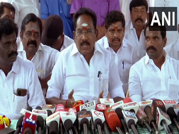  AIADMK leader Sellur Raju (File photo/ANI)