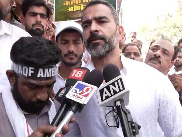 AIMIM Rajasthan president Jameel Khan (Photo: ANI) 