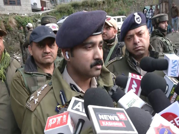 Kishtwar DIG Shridhar Patil (Photo: ANI) 