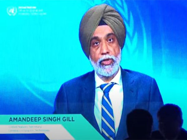 UN Tech Envoy Amandeep Singh Gill speaks on inclusive AI governance at Carnegie Global Tech Summit 2025. (Photo: ANI)