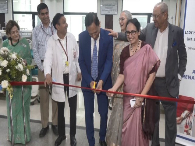 Adani CSR initiative powers new phase of Adharshila Renal Care Project at Lady Hardinge Medical College (Photo/ANI) 