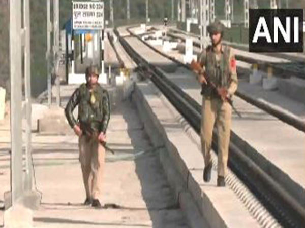 Heightened security in Reasi ahead of PM Modi’s visit for USBRL project inauguration (Photo/ANI)