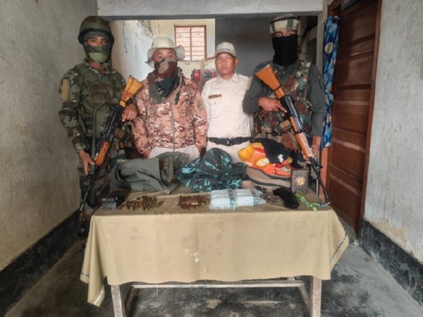 Security forces conduct search, area domination in various districts in Manipur (Photo/@manipur_police)