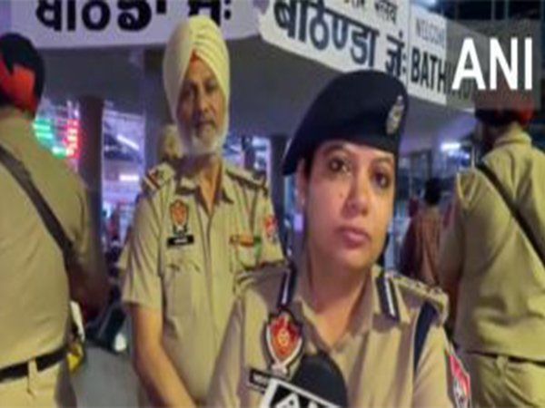 Senior Superintendent of Police (SSP) Amneet Kondal (Photo/ANI) 