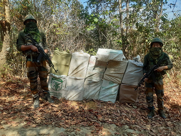 Visual of seized liquor (Photo/ANI)