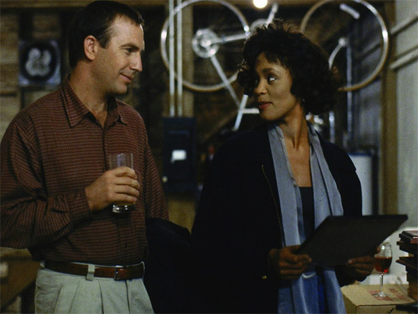 Kevin Costner, Whitney Houston in a still from 'The Bodyguard' (Photo/Instagram)