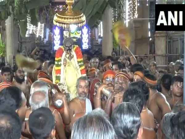  Panguni Car Festival celebrated at  Sri Ranganatha Swamy Temple (Photo/ANI)