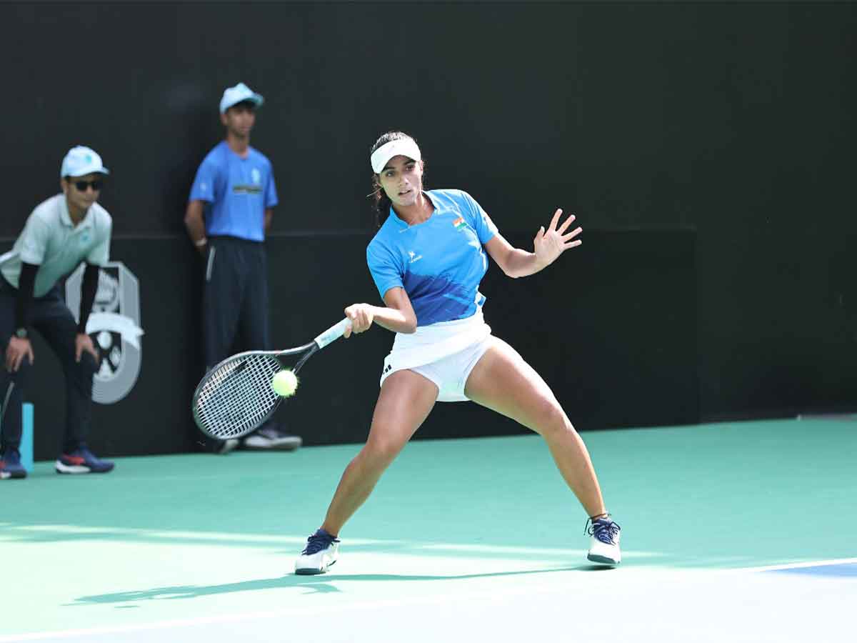 Vaudehi Chaudari. (Photo: Billie Jean King Cup) 