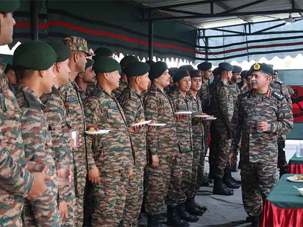 Army Chief General Upendra Dwivedi visits India Army’s Varja corps on Western front (Photo/ANI) 